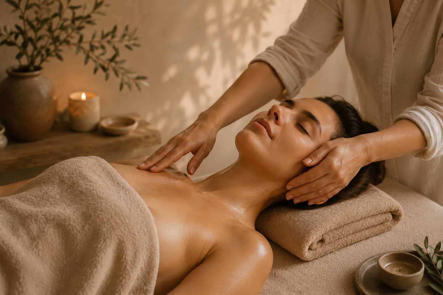 Entspannende Massage bei PAMY Soul für Wohlbefinden und Balance.